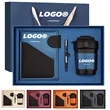 Business Gift Set Notebook Pen And Coffee Mug Package | https://www.bestnamebadges.com