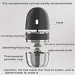 Portable Electric Coffee Grinder Rechargeable Adjustable | https://www.bestnamebadges.com