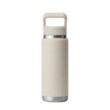 YETI Rambler 26oz Straw Bottle w/ Matching Lid | https://www.bestnamebadges.com