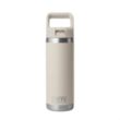 YETI Rambler 18oz Straw Bottle w/ Matching Lid | https://www.bestnamebadges.com