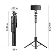 Bluetooth Selfie Stick Tripod Remote Control And Stabilizer | https://www.bestnamebadges.com