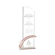 Barton Award - Rose Gold | https://www.bestnamebadges.com