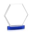 Barnett Award on Alberton Base - Blue | https://www.bestnamebadges.com