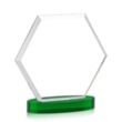 Barnett Award on Alberton Base - Green | https://www.bestnamebadges.com