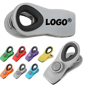 Magnetic Bag Clip Food Sealer Snack Clamp Fridge Note Holder