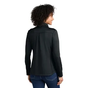 Eddie Bauer Women's Smooth Mid Layer Fleece 1/2-Zip | https://www.bestnamebadges.com