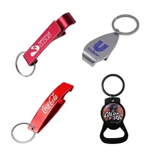 Bottle Opener Metal Keychains | https://www.bestnamebadges.com