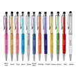 Crystal Stylus Retractable Ballpoint Pen | https://www.bestnamebadges.com