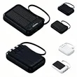 Solar Power Bank With Built In Cables And Led Indicator | https://www.bestnamebadges.com