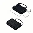 Solar Power Bank With Built In Cables And Led Indicator | https://www.bestnamebadges.com