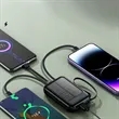Solar Power Bank With Built In Cables And Led Indicator | https://www.bestnamebadges.com