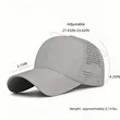 Lightweight Breathable Quick Dry Sports Cap | https://www.bestnamebadges.com
