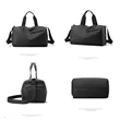 Water Resistant Travel Duffel Bag With Shoe Compartment | https://www.bestnamebadges.com