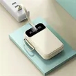 Portable 20000mAh Power Bank With Flashlight And Cables | https://www.bestnamebadges.com