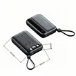 10000mAh Fast Charging Power Bank With Built In Cables | https://www.bestnamebadges.com