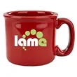 15 Ounce Solid Color Ceramic Campfire Mug | https://www.bestnamebadges.com
