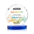 Matlow Circle VividPrint™ Award - Blue | https://www.bestnamebadges.com