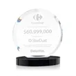 Matlow Circle Award - Black | https://www.bestnamebadges.com
