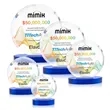 Matlow Circle VividPrint™ Award - Blue | https://www.bestnamebadges.com