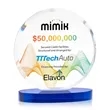 Matlow Circle VividPrint™ Award - Blue | https://www.bestnamebadges.com