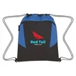 Tahoe Heathered Drawstring Backpack | https://www.bestnamebadges.com