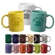 11 oz. Traditional Ceramic Custom Mugs | https://www.bestnamebadges.com