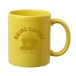 11 oz. Traditional Ceramic Custom Mugs | https://www.bestnamebadges.com