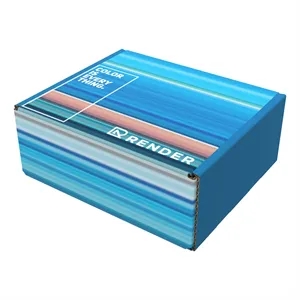 6X6 Full Color Mailer Box | https://www.bestnamebadges.com