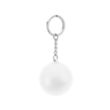 Round PU Stress Reliever Keychain | https://www.bestnamebadges.com