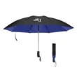 46" Arc Two-Tone rPET Inversion Umbrella | https://www.bestnamebadges.com