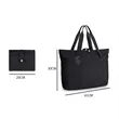 Foldable Tote Bag with Front Pocket and Carry Handles | https://www.bestnamebadges.com