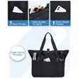 Foldable Tote Bag with Front Pocket and Carry Handles | https://www.bestnamebadges.com