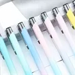 Gradient Color Ballpoint Pen with Metal Clip | https://www.bestnamebadges.com