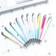 Gradient Color Ballpoint Pen with Metal Clip | https://www.bestnamebadges.com