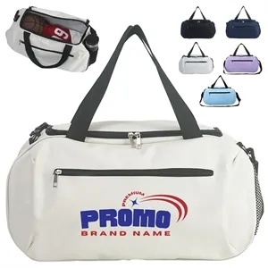 Large Sports Duffel Bag with Shoulder Strap and Pocket | https://www.bestnamebadges.com