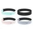 Elastic Running Belt Waist Pack with Hidden Zipper Pockets | https://www.bestnamebadges.com