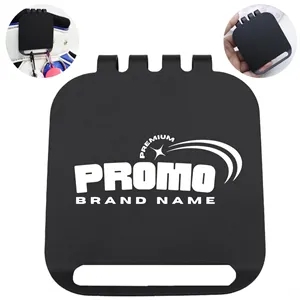 Magnetic Golf Towel and Rangefinder Clip with Metal Backing | https://www.bestnamebadges.com