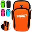 Neoprene Sports Arm Pouch with Double Zipper & Earphone Port | https://www.bestnamebadges.com