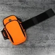 Neoprene Sports Arm Pouch with Double Zipper & Earphone Port | https://www.bestnamebadges.com