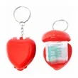 CPR Face Shield Keychain with Protective Case | https://www.bestnamebadges.com
