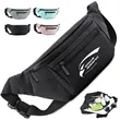 Water Resistant Waist Pack with Multiple Zippered Pockets | https://www.bestnamebadges.com