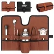 Foldable Tool Roll Organizer with Multi Pocket Design | https://www.bestnamebadges.com