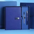 Business Gift Set with Notebook Pen Refill and Gift Bag | https://www.bestnamebadges.com