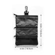 Golf Accessory Pouch with Carabiner and Zipper Pockets | https://www.bestnamebadges.com