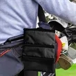 Golf Accessory Pouch with Carabiner and Zipper Pockets | https://www.bestnamebadges.com
