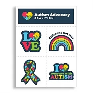 3" x 4" Custom Tear & Share Temporary Tattoo Sheet