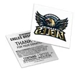 2.5" x 2.5" Custom Metallic Temporary Tattoo | https://www.bestnamebadges.com