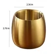 Stainless Steel Small Cup 5oz For Wine Tea Coffee Use | https://www.bestnamebadges.com