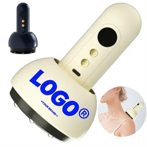 Wireless Electric Cupping Massager With Heating And Scraping