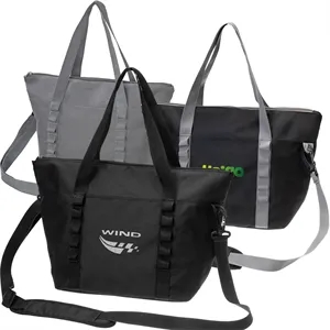 8 Pack Insulated Lunch Tote Bag with Crossbody Strap